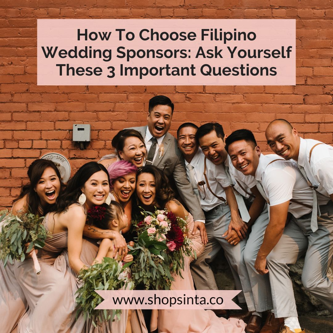 How To Choose Filipino Wedding Sponsors: Ask Yourself These 3 Important Questions