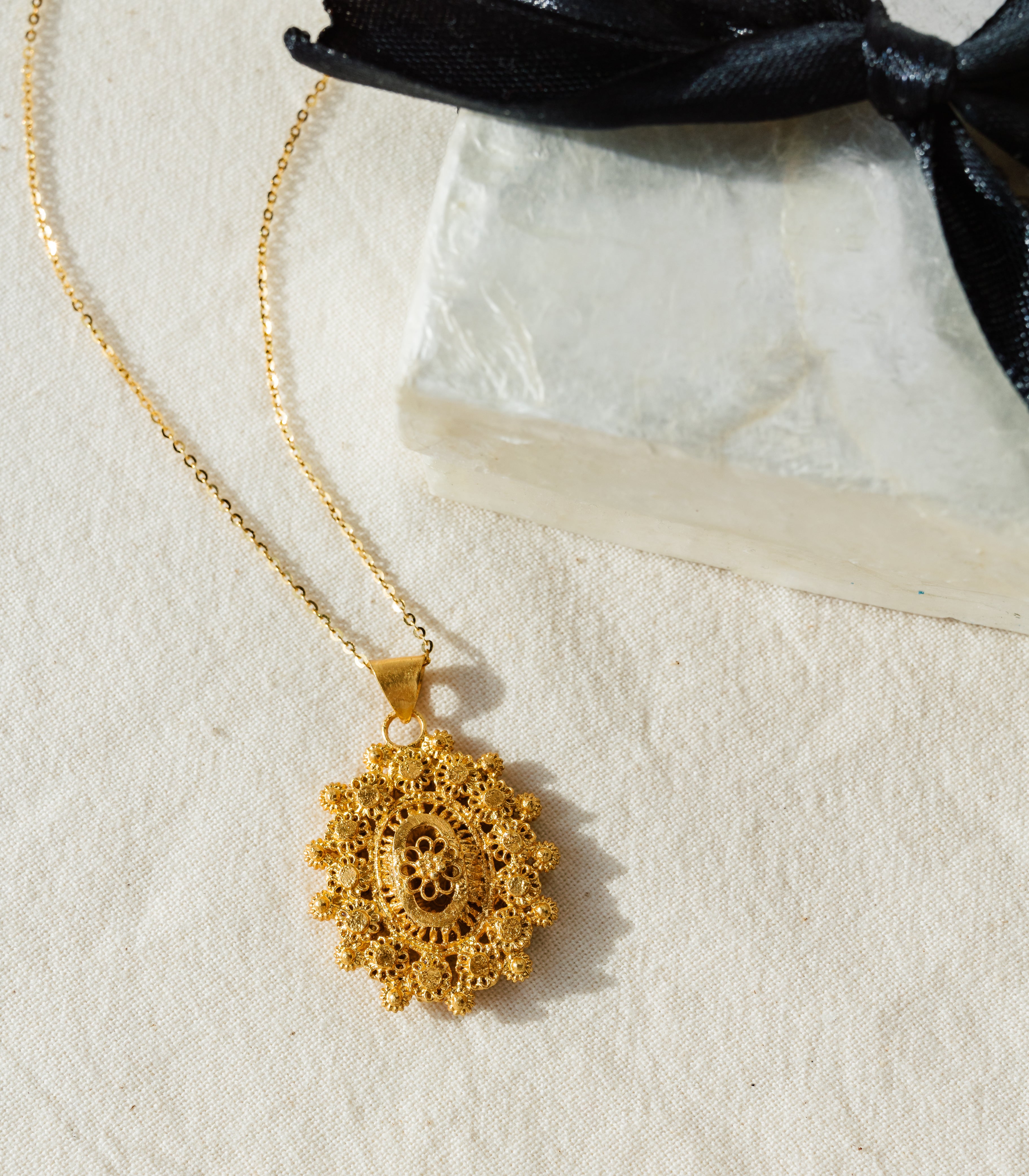 Mini Relikaryo Pendant Necklace - AMAMI