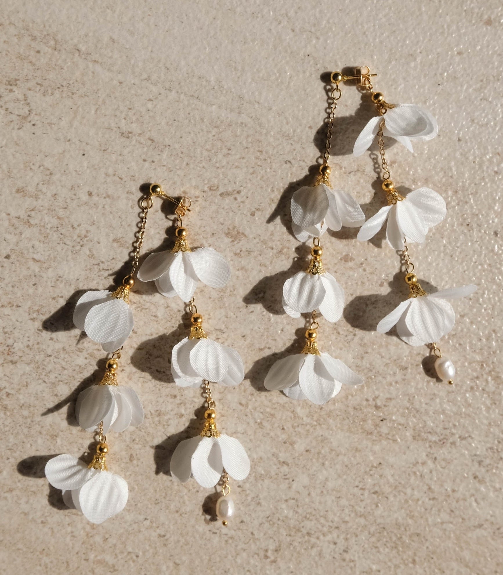 Caida Bloom Pearl Drops - Arete