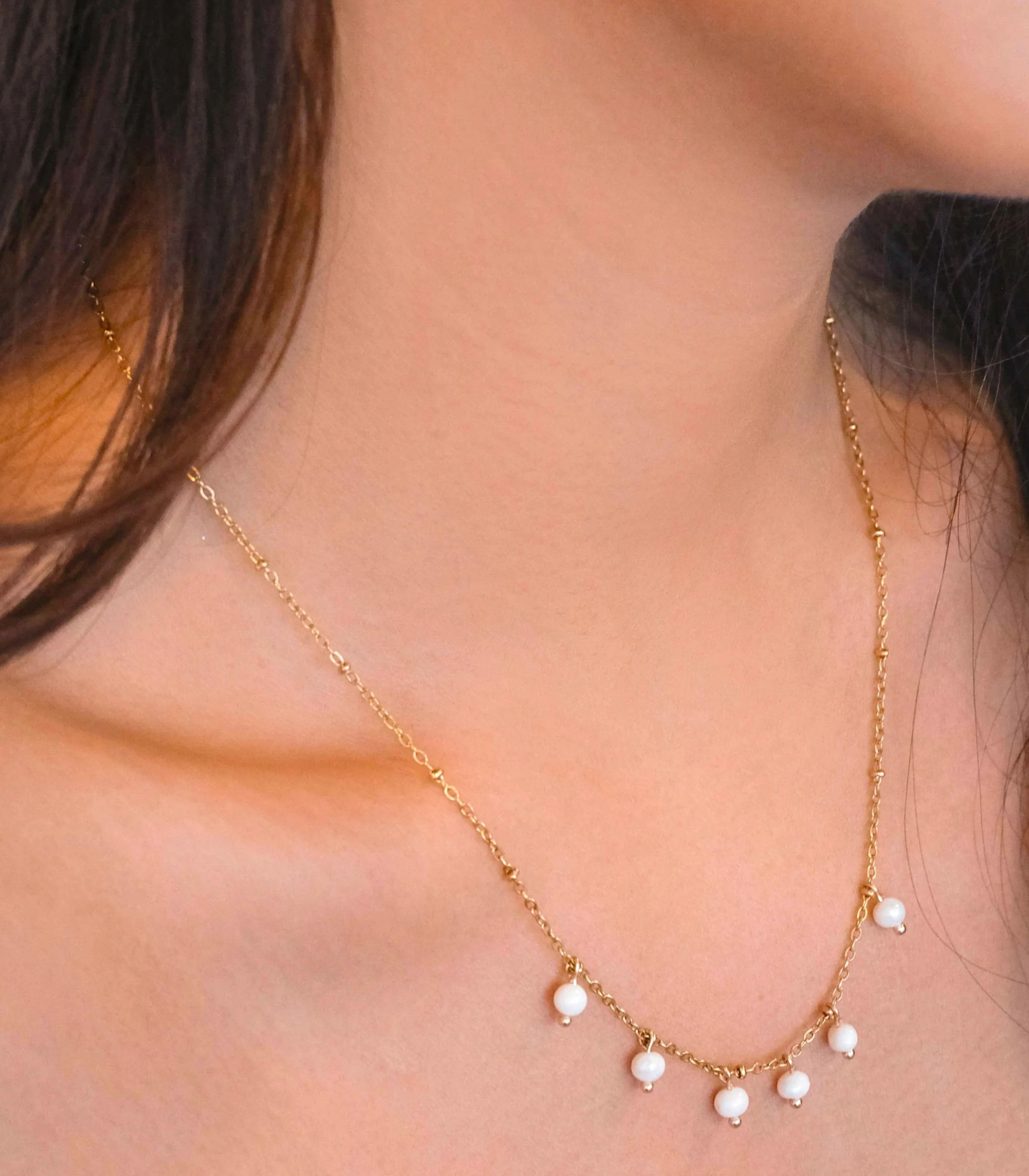 Laya Philippine Pearl Necklace - Arete
