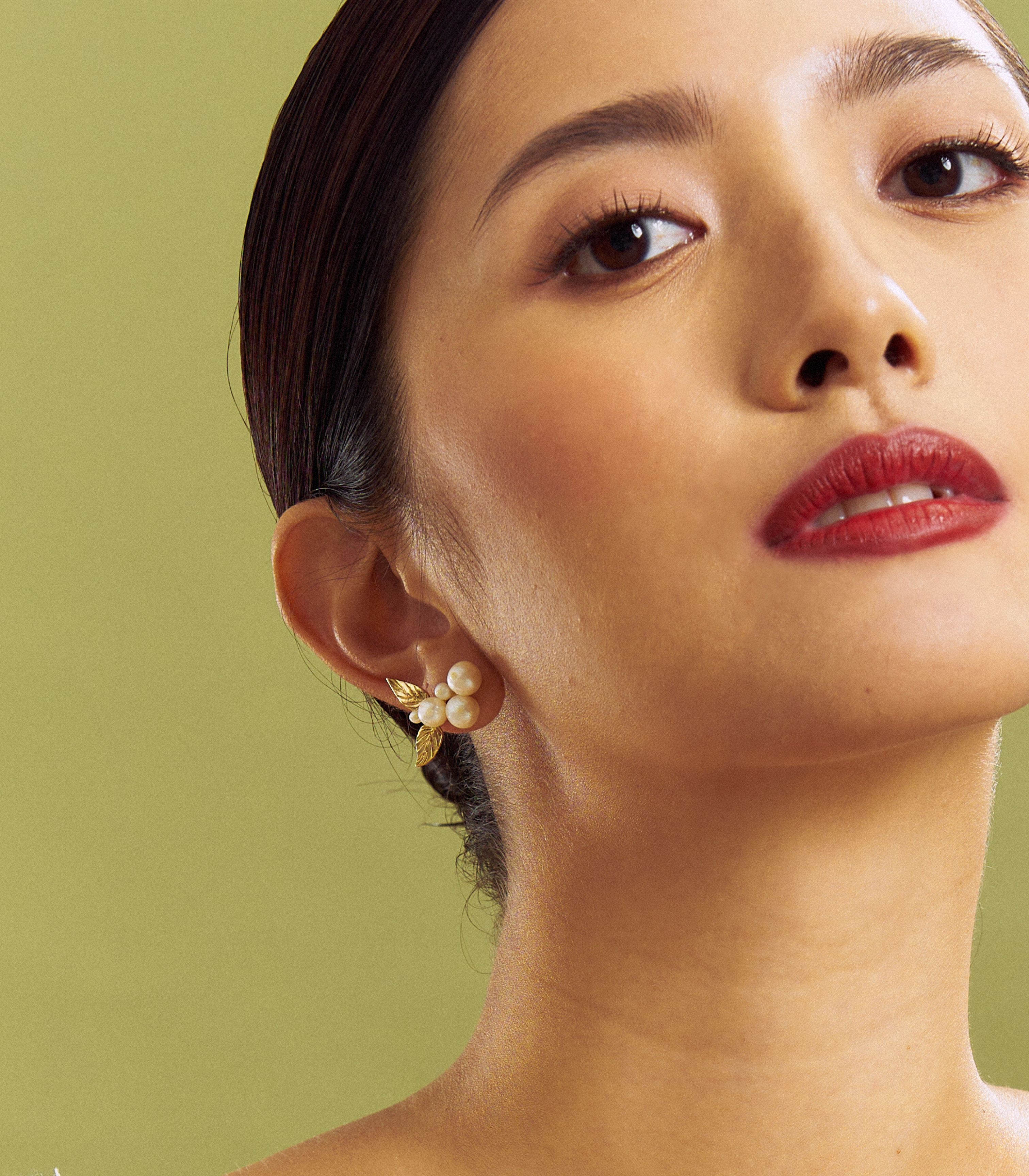 Aratilis Pearl Earrings - Lily Jewelry