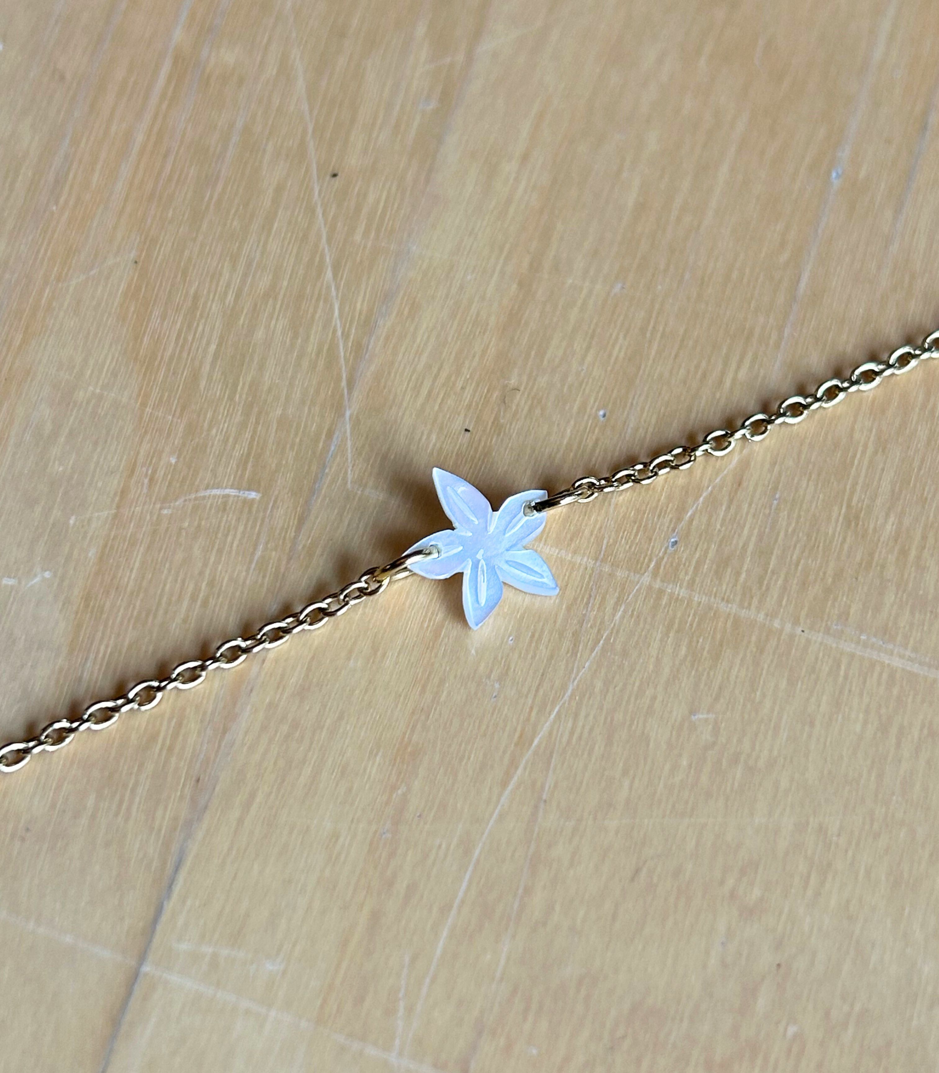 Santan Flower Bracelet - Lily Jewelry