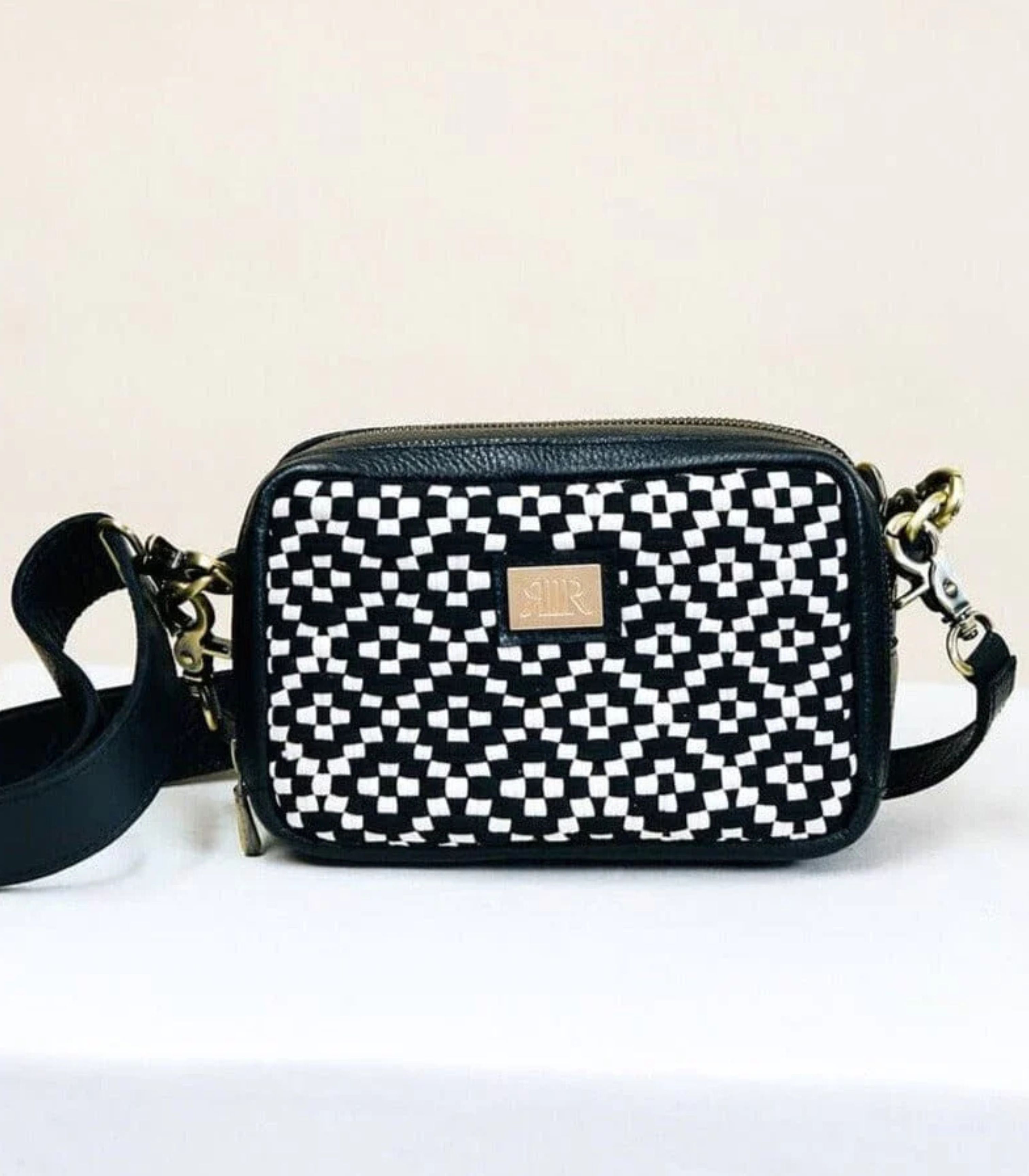 Bento Bag Diamond Black & White - R2R