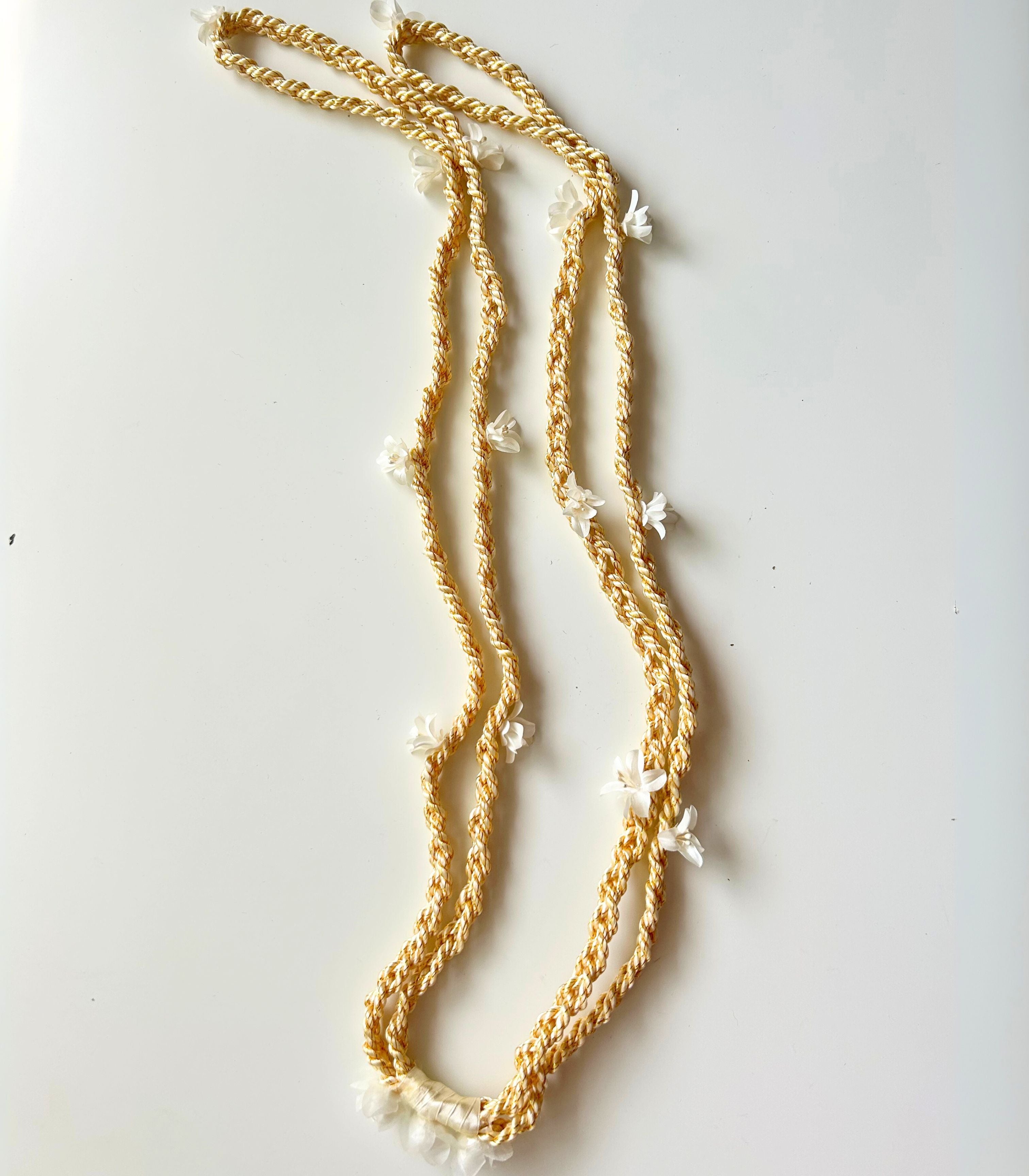 Golden Bloom Yugal Unity Cord - The Wedding Library