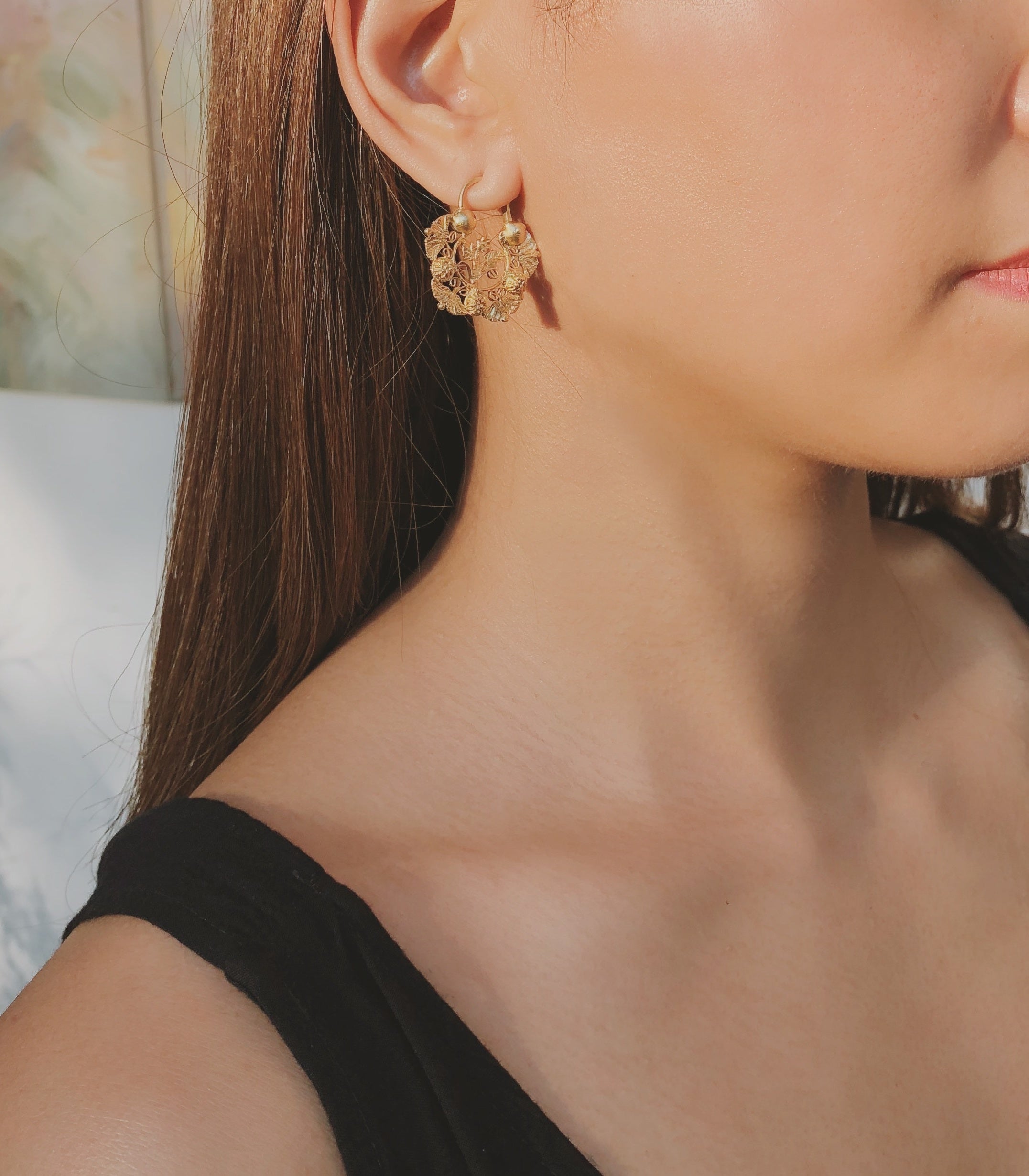 Felicia Creolla Earrings - AMAMI
