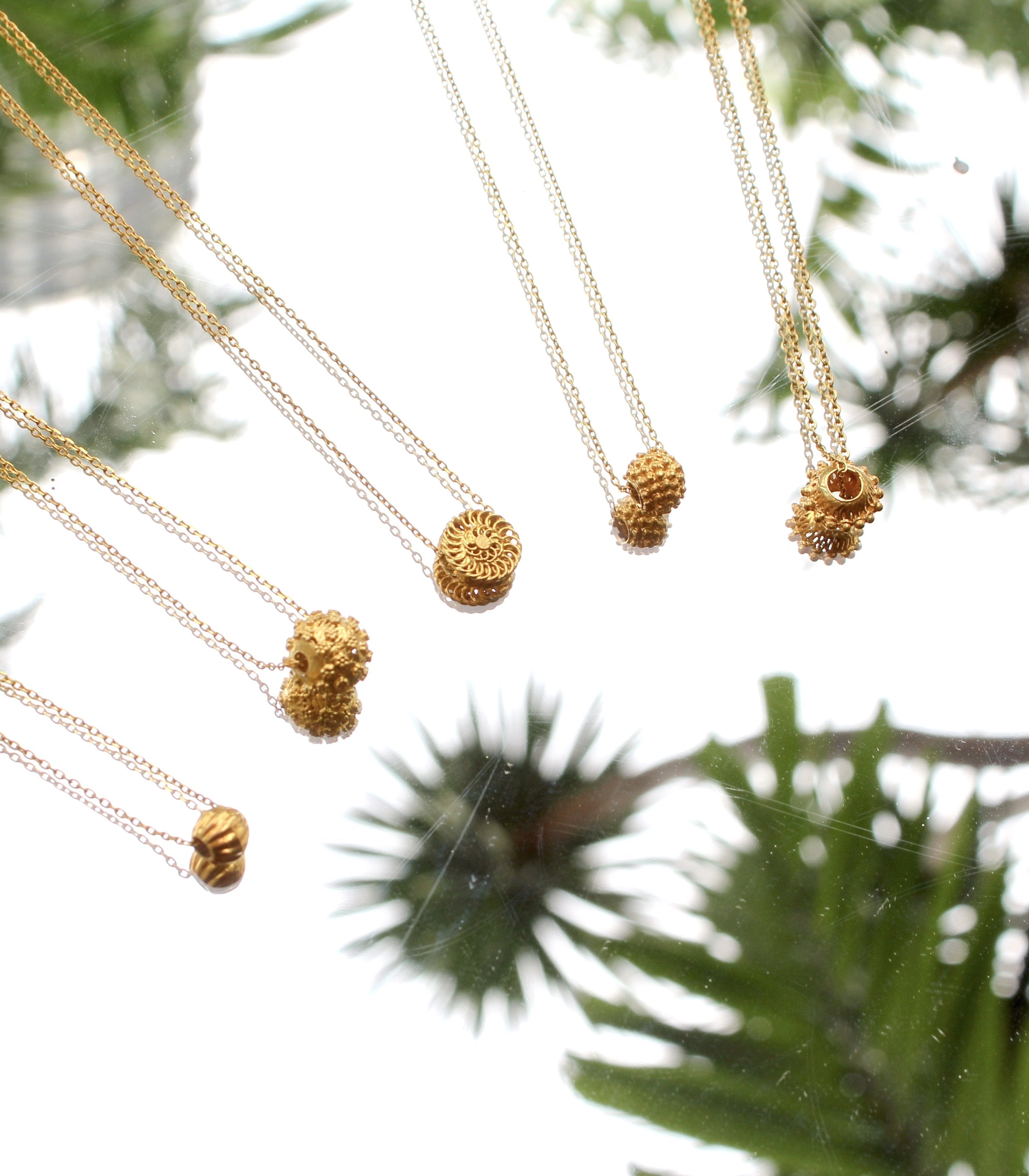 Parug Chain Pendant Necklace - AMAMI