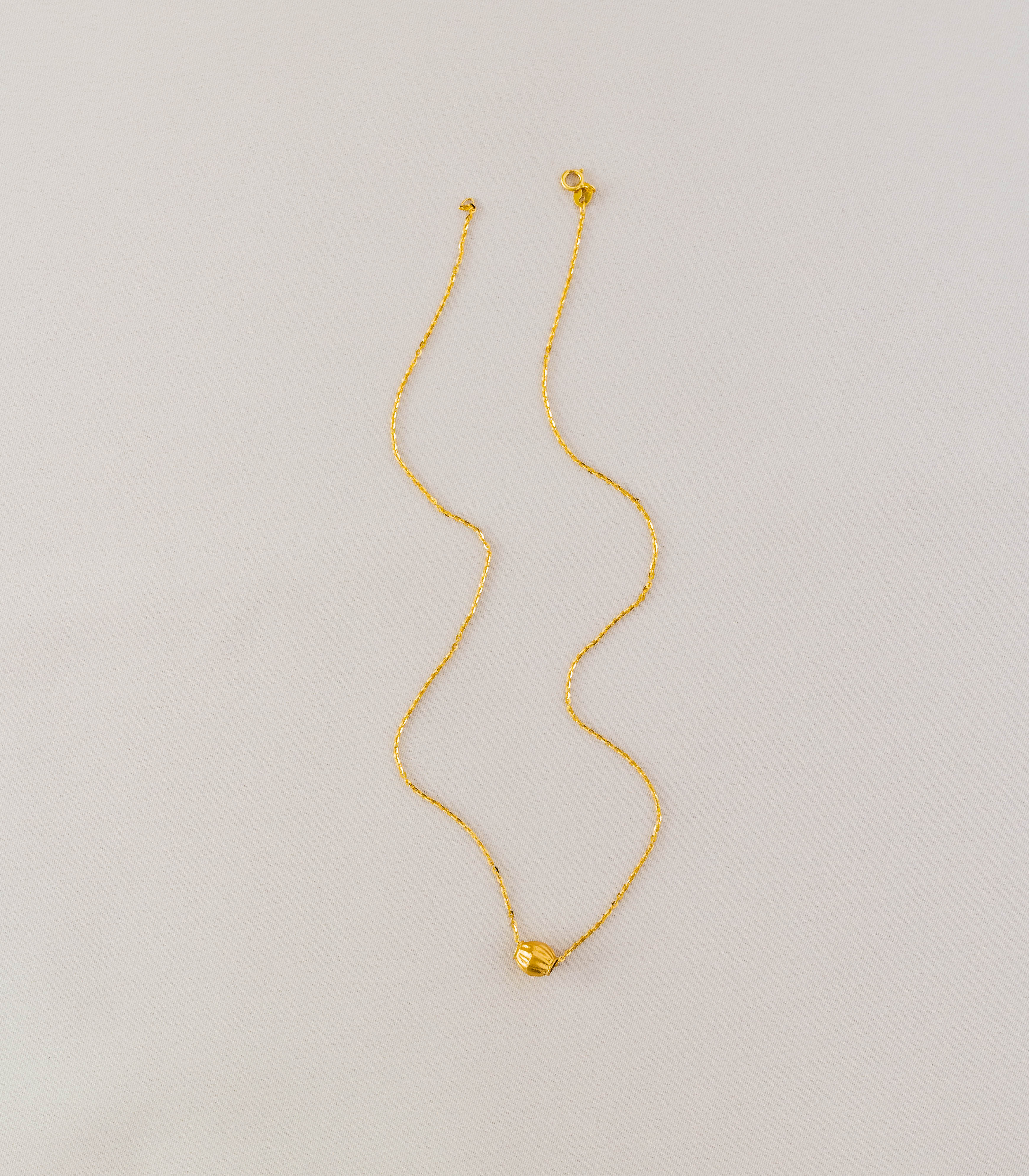 The Daligan Minimalist Chain Pendant Necklace - AMAMI