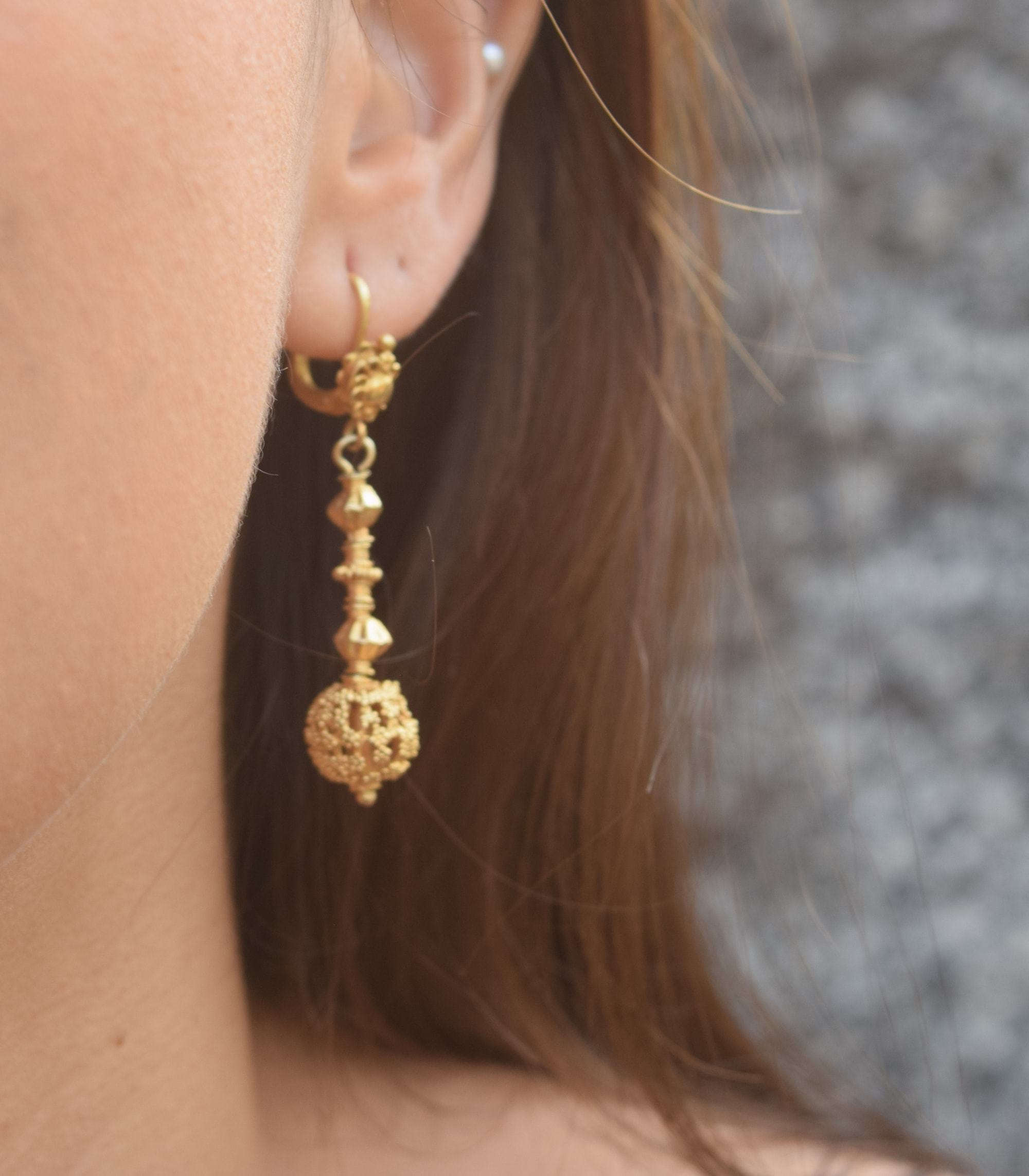 Amami Tambourine Earrings