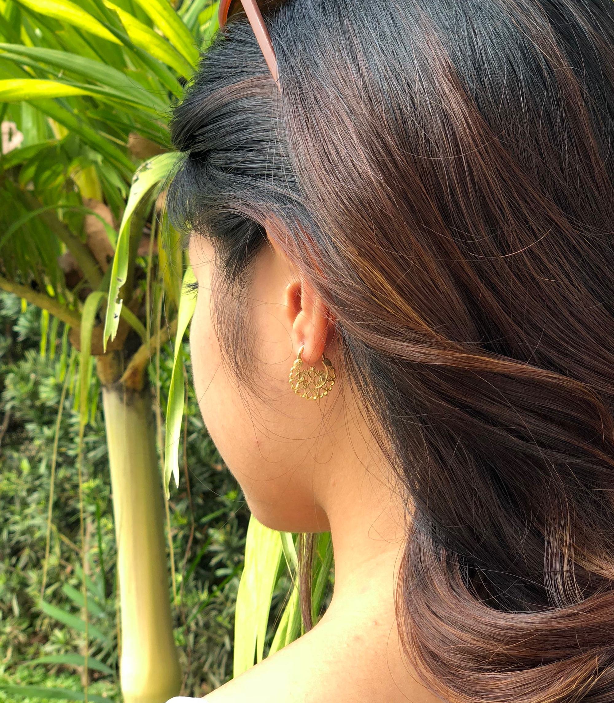 Loida Creolla Earrings - AMAMI