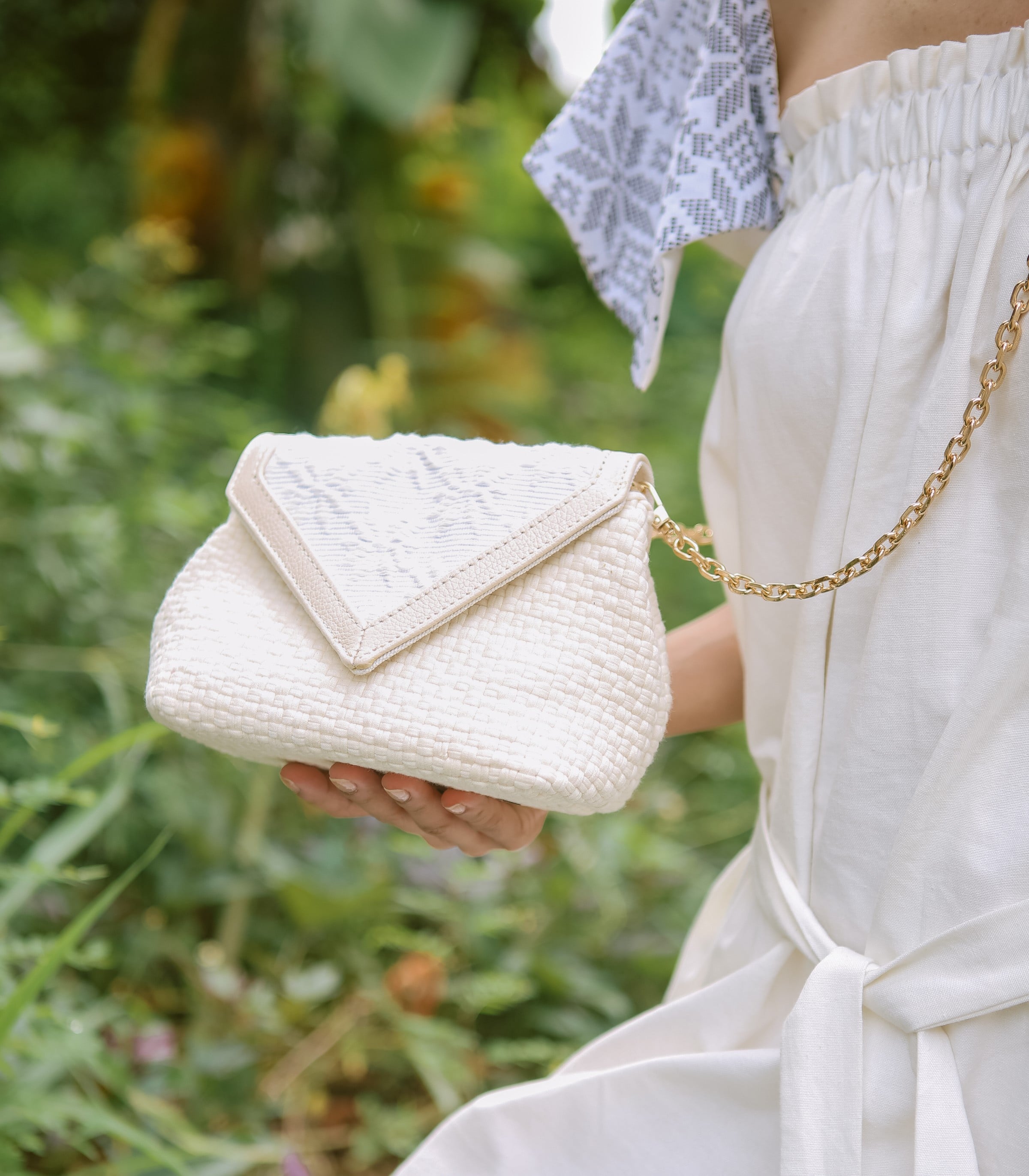 Zelda Sling Bag - Beige - Rag2Riches