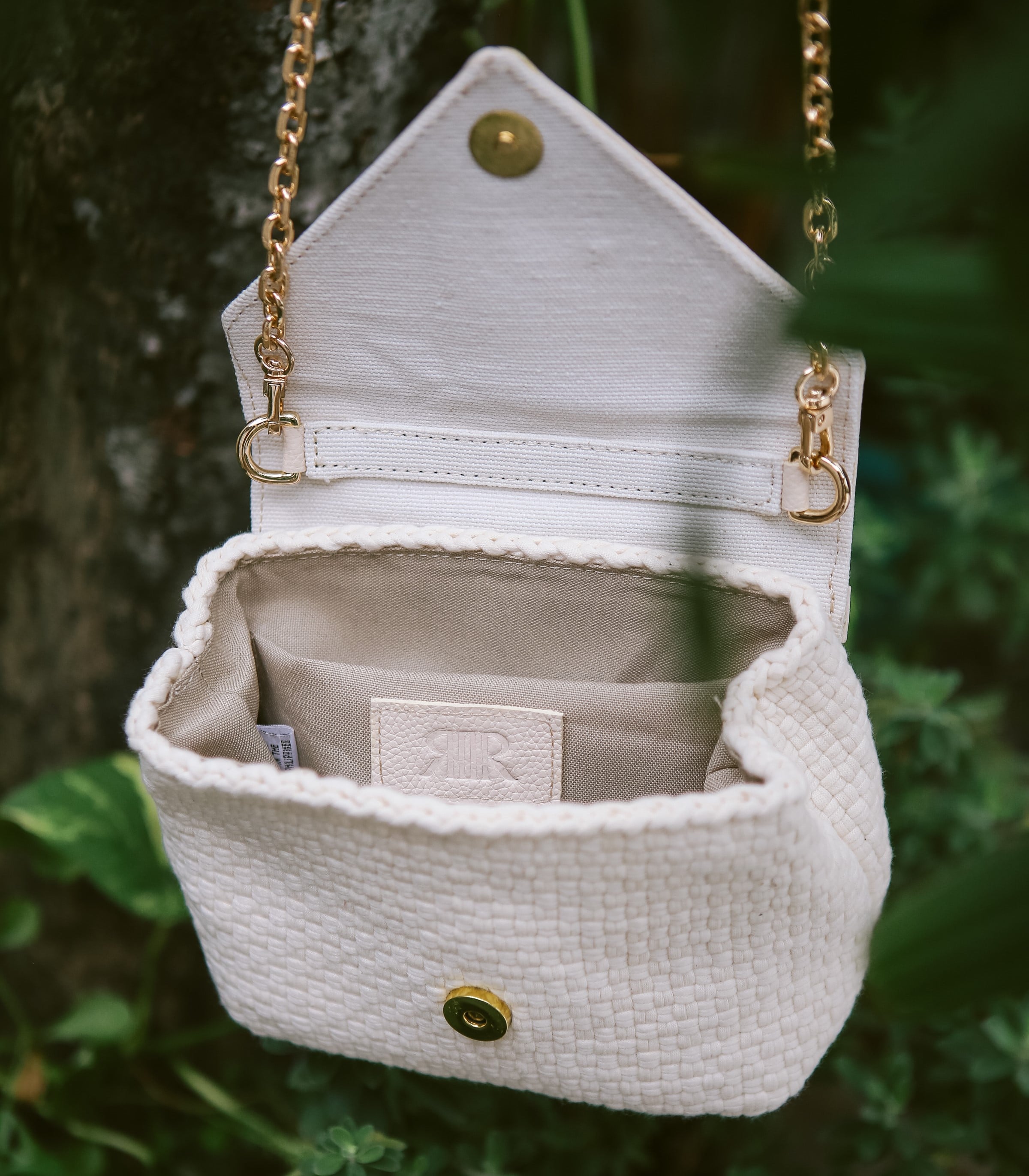 Zelda Sling Bag - Beige - Rag2Riches