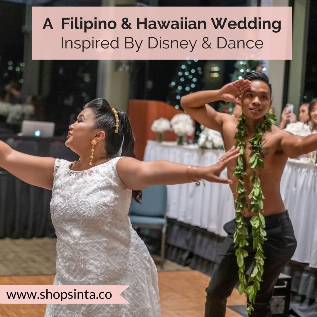 A Filipino and Hawaiian Wedding Inspired By Disney And Dance