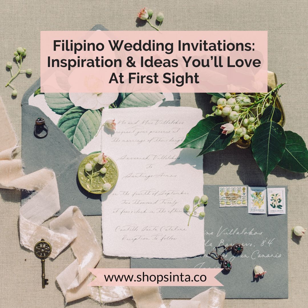 Filipino Wedding Invitations: Inspiration & Ideas You’ll Love At First Sight