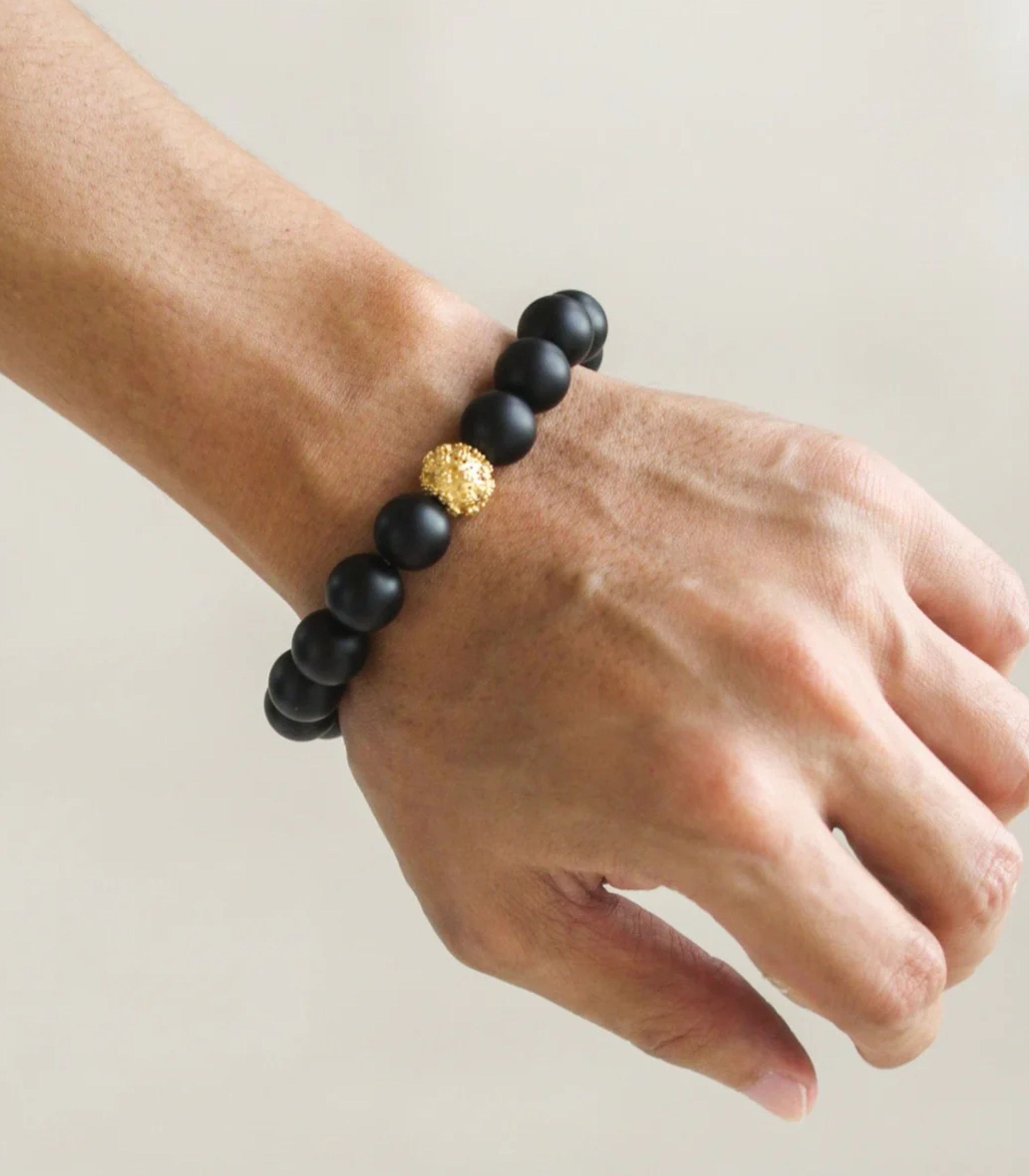 Buwan Tambourine Bracelet in Black - AMAMI