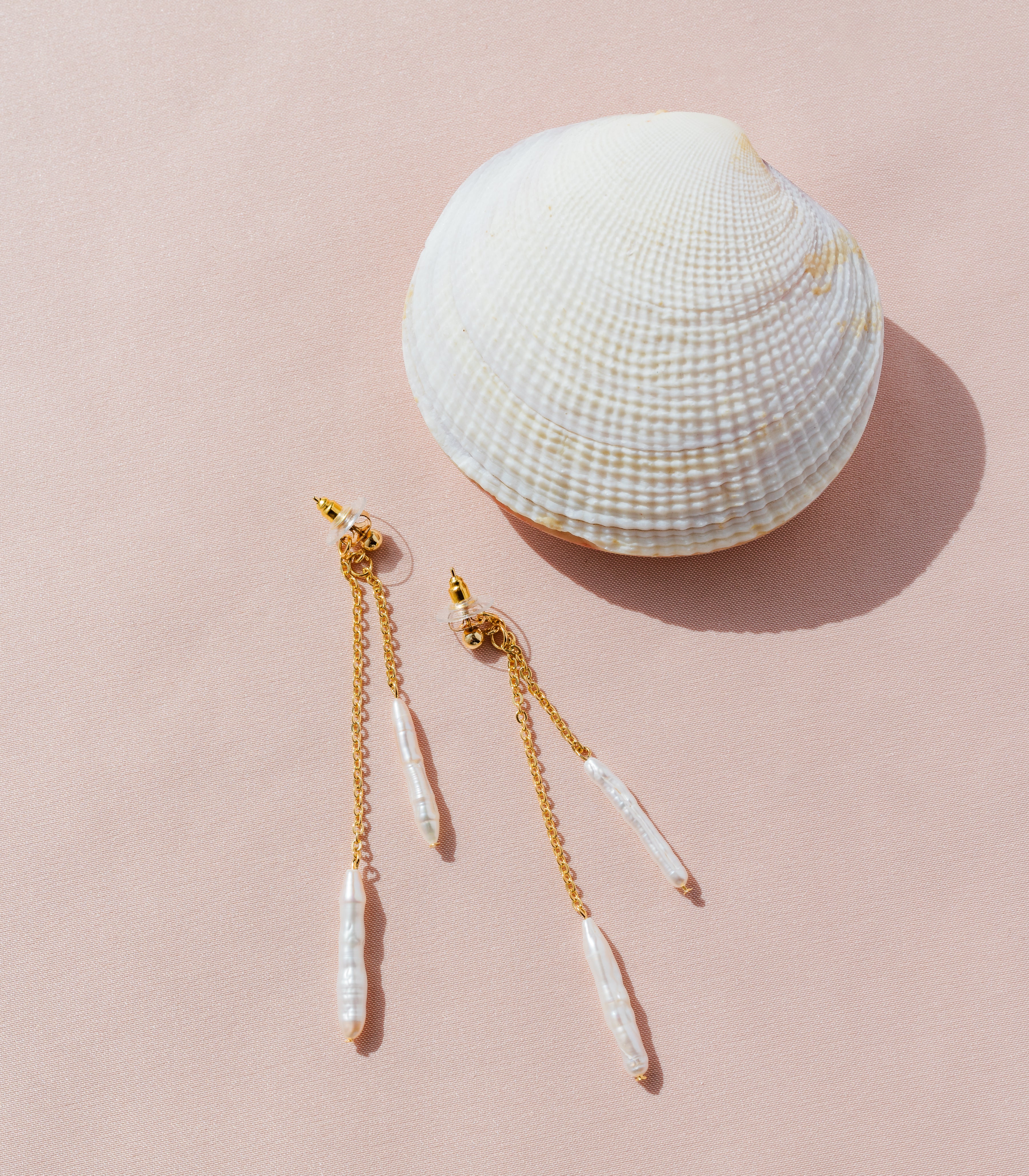 Tila Pearl Earrings - Two-Way - Arete