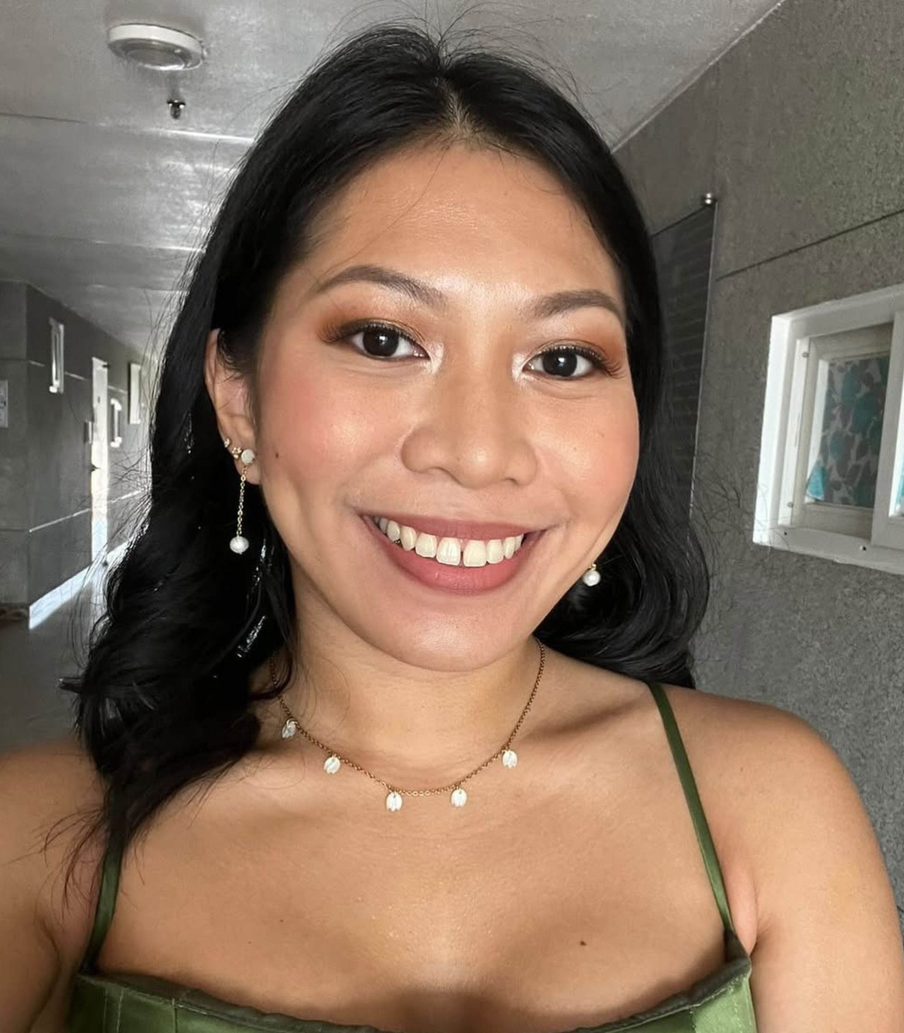 Sampaguita Charms Necklace In Mother Of Pearl - Lily Jewelry