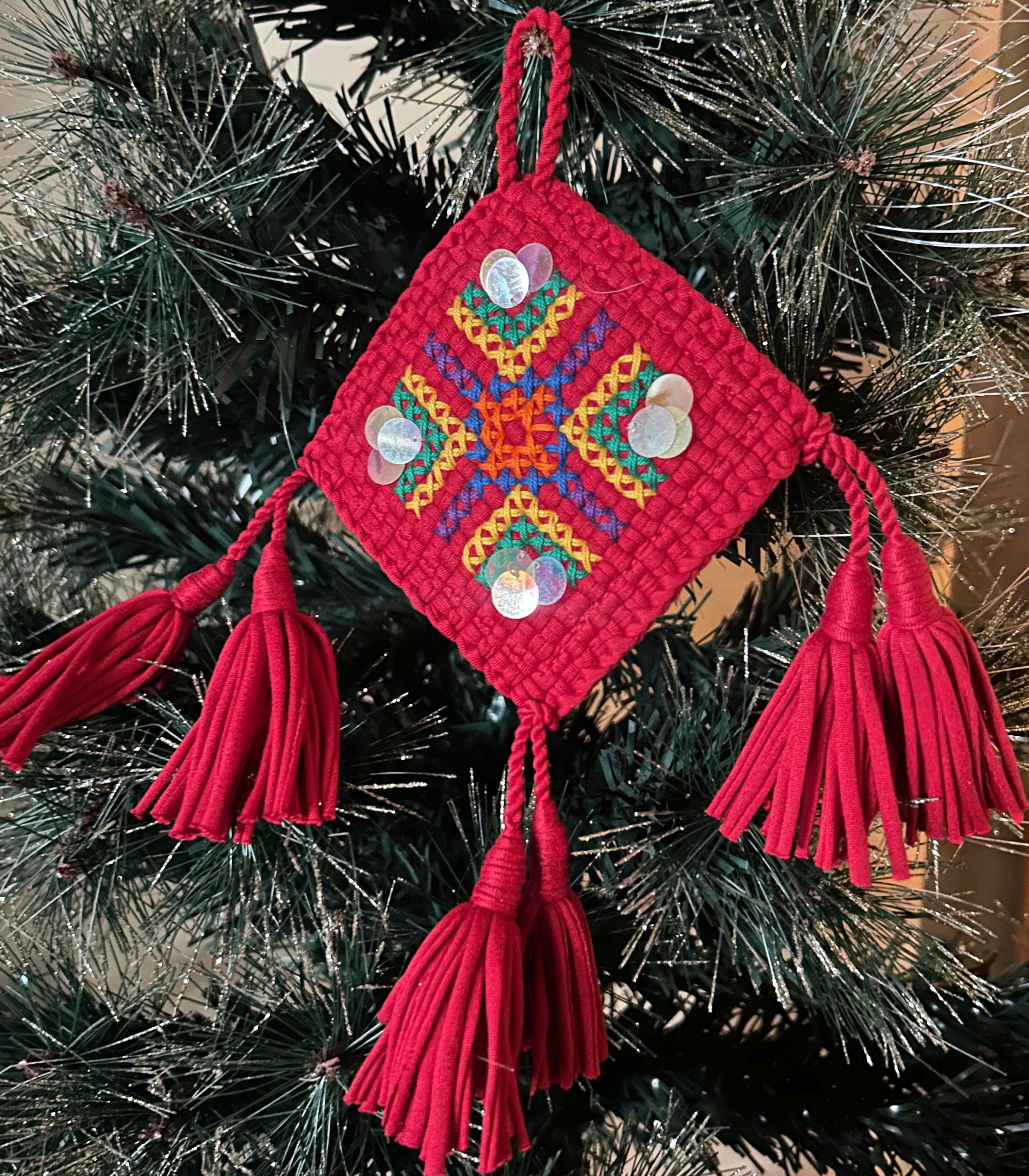 *Free Gift * Handwoven Mini Parol Ornament