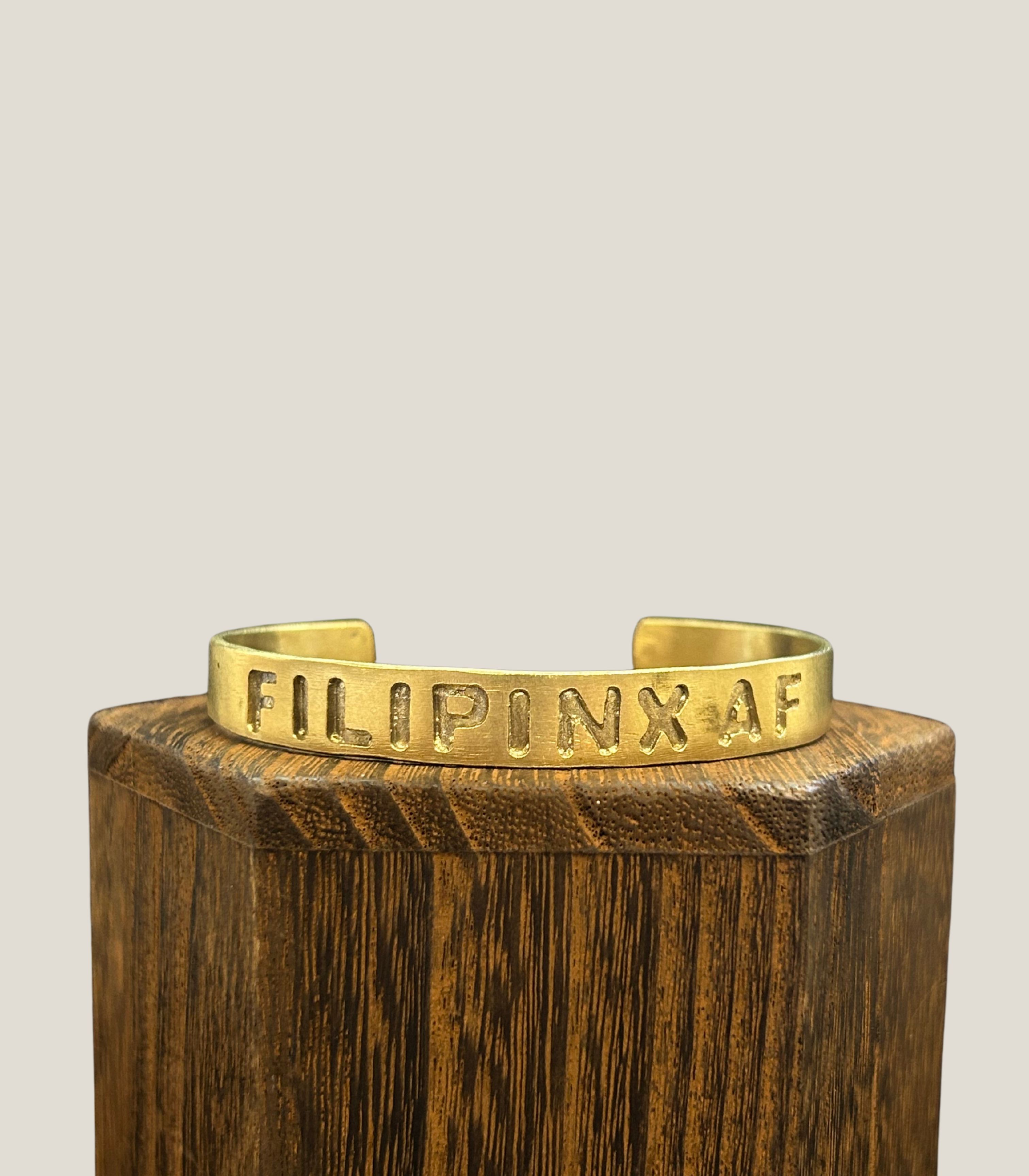 Filipinx AF Brass Bangle - Sesotunawa