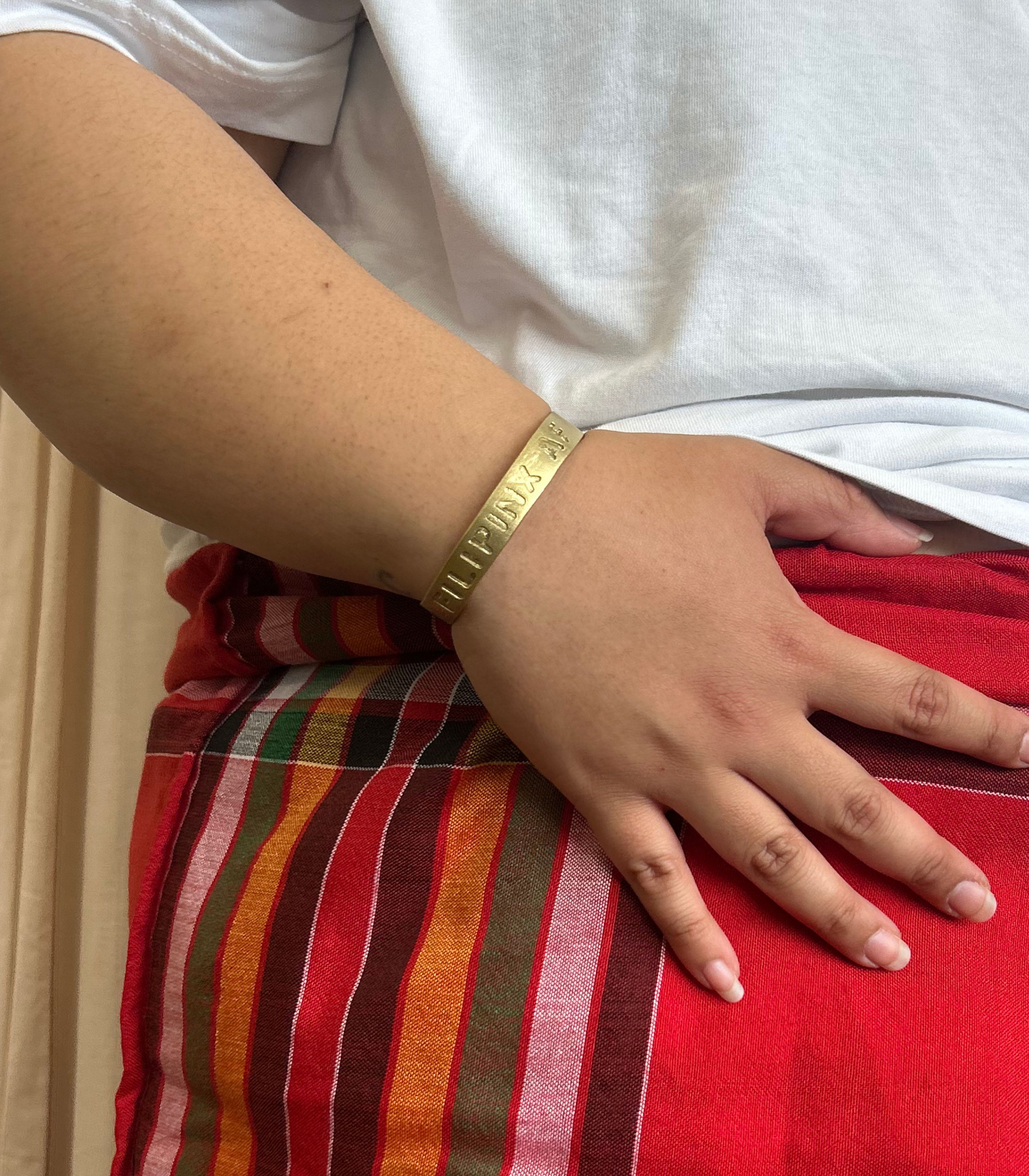 Filipinx AF Brass Bangle - Sesotunawa