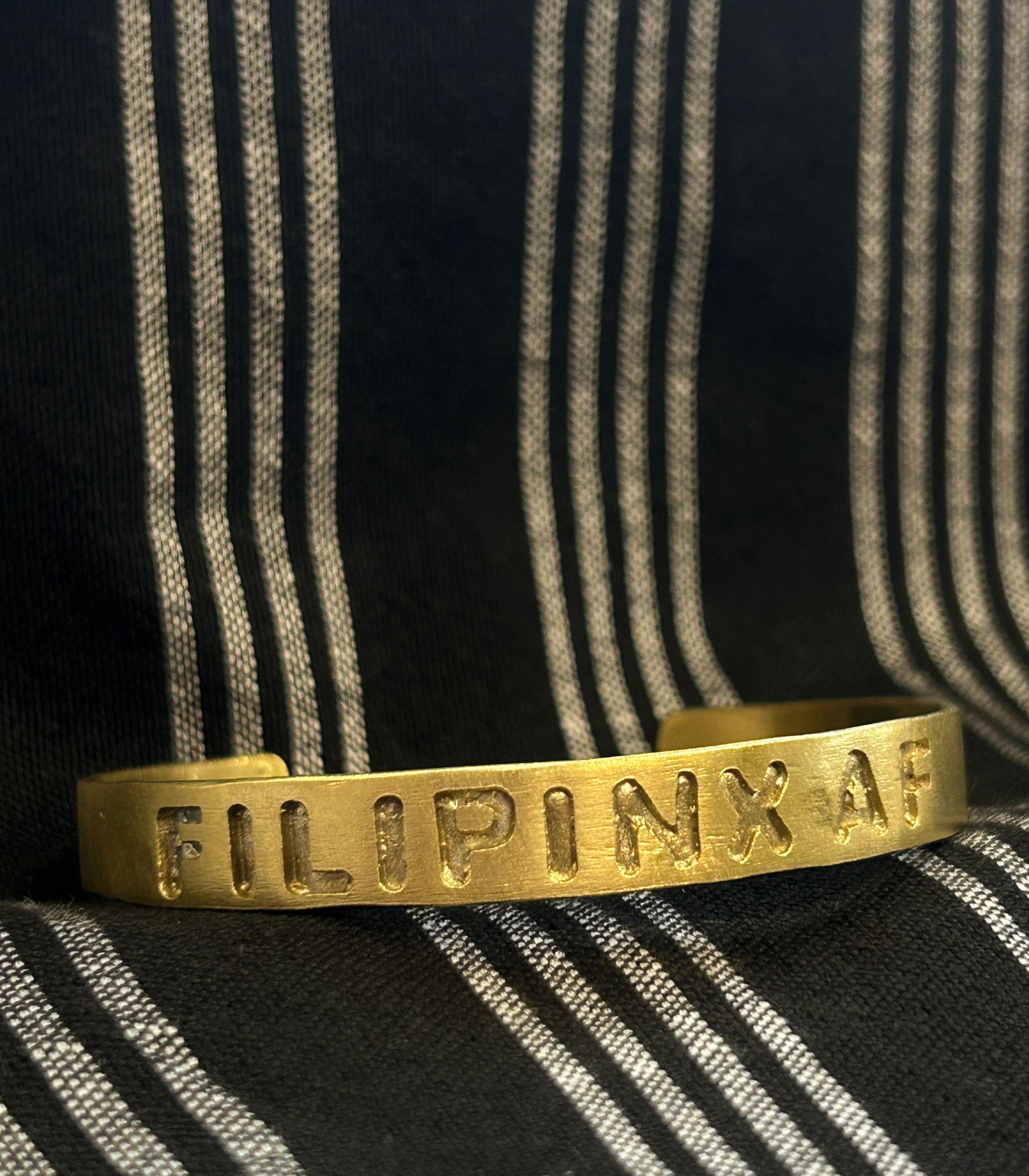 Filipinx AF Brass Bangle - Sesotunawa