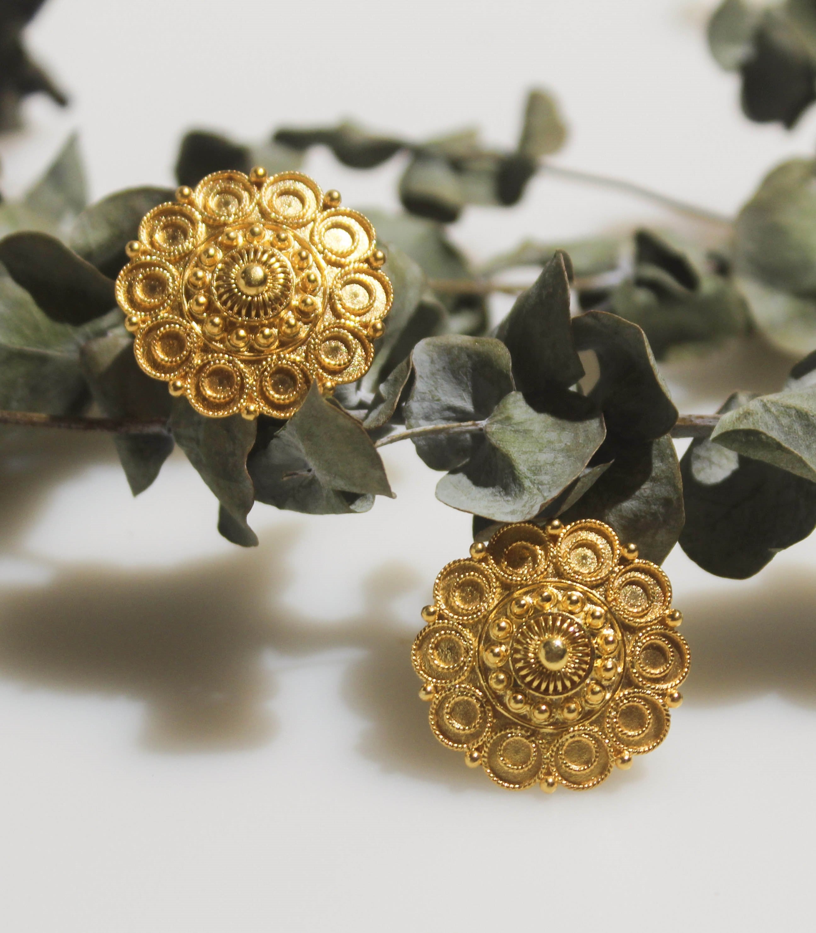 Brigido Cufflinks in Gold - AMAMI