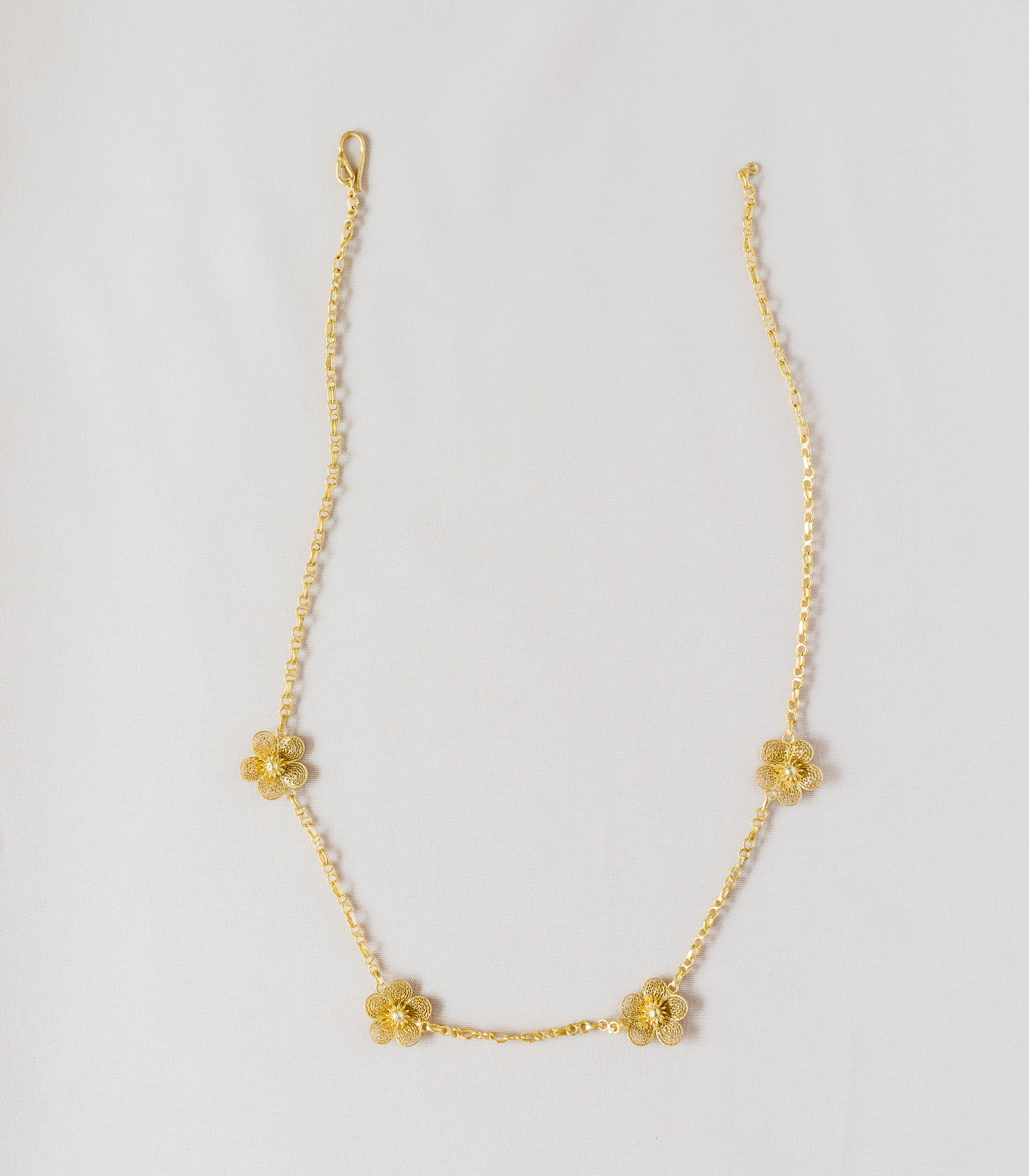 Sampaguita Filigree Charm Necklace - AMAMI