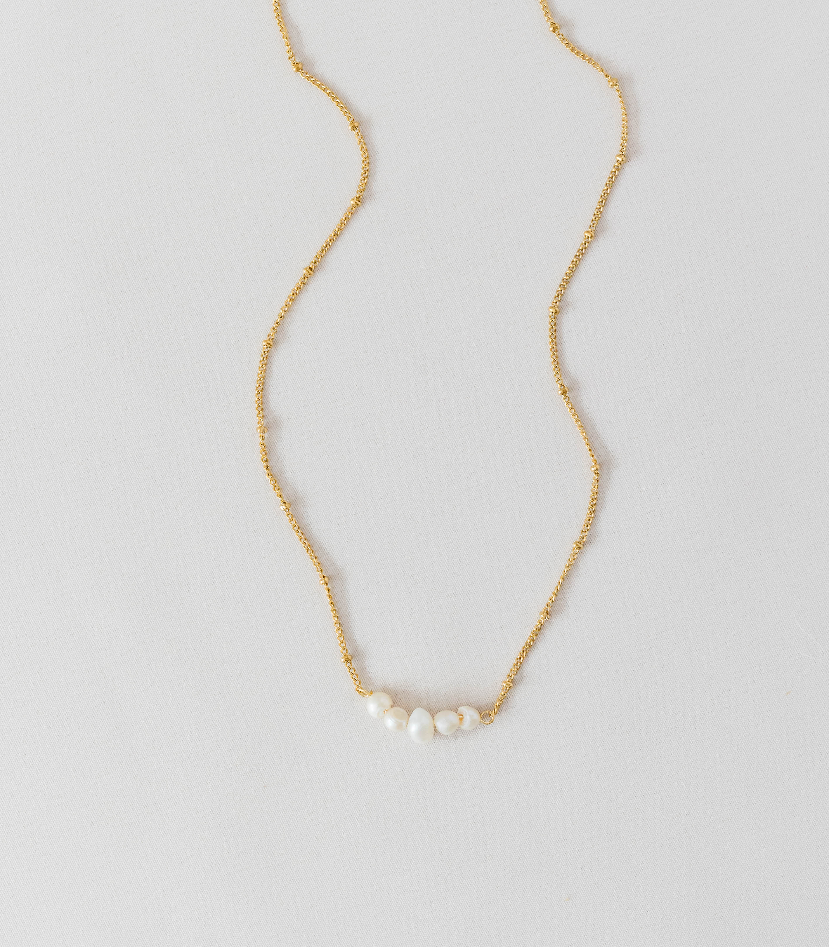 Alegre Multi Pearl Necklace - Arete