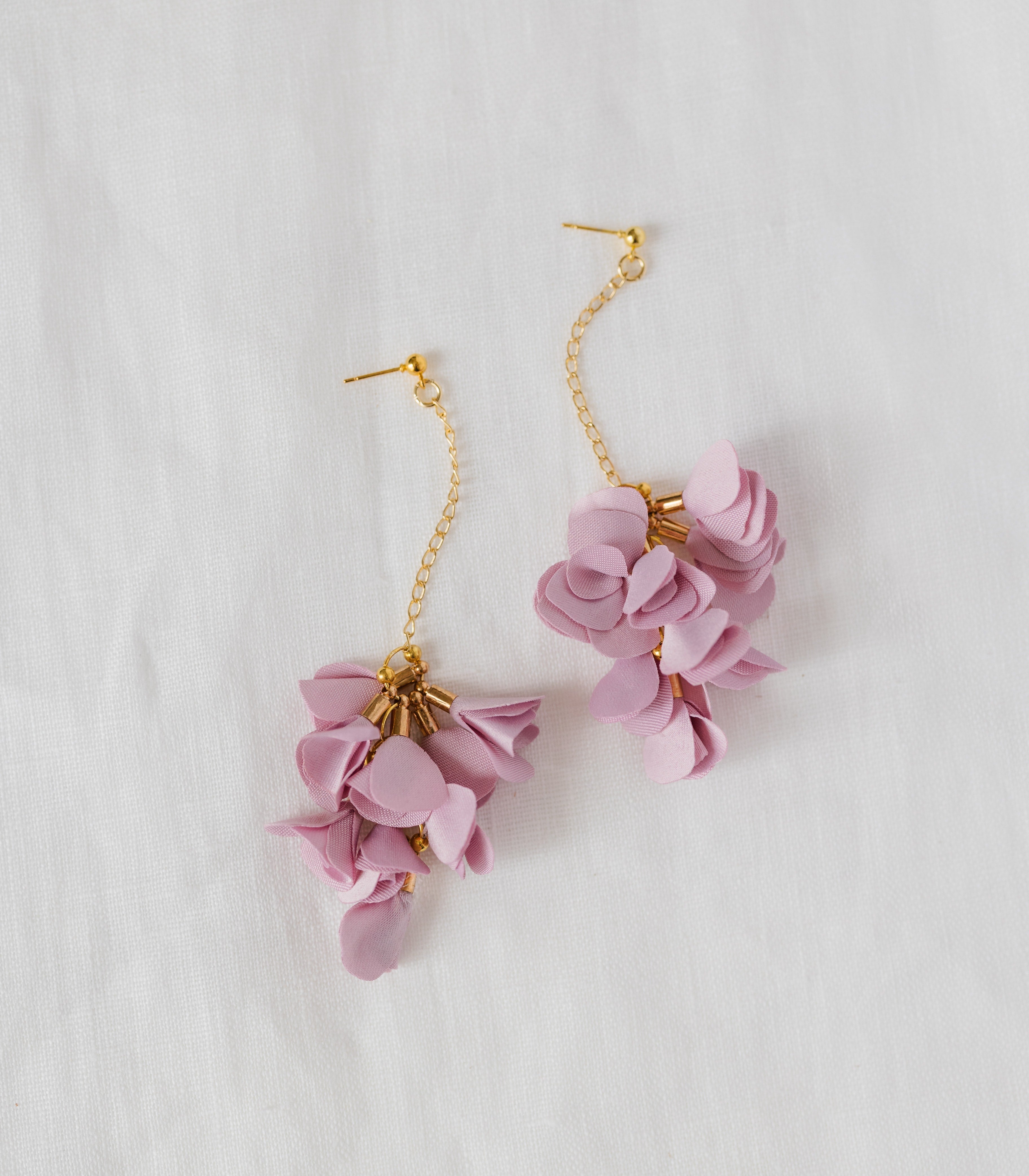Bloom Drop Earrings  - Lilac - Arete