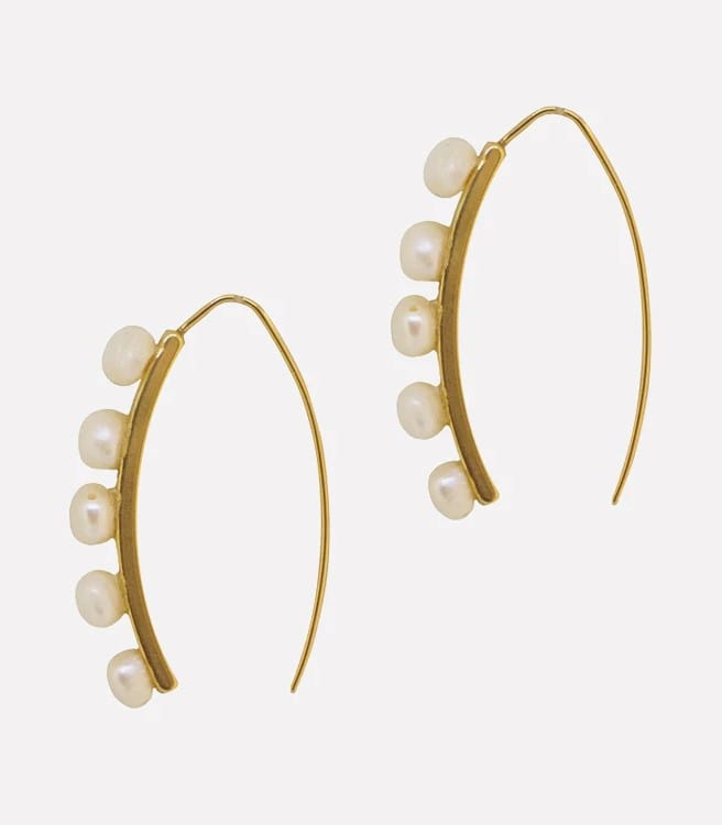 Linea Hook Earrings - Arete