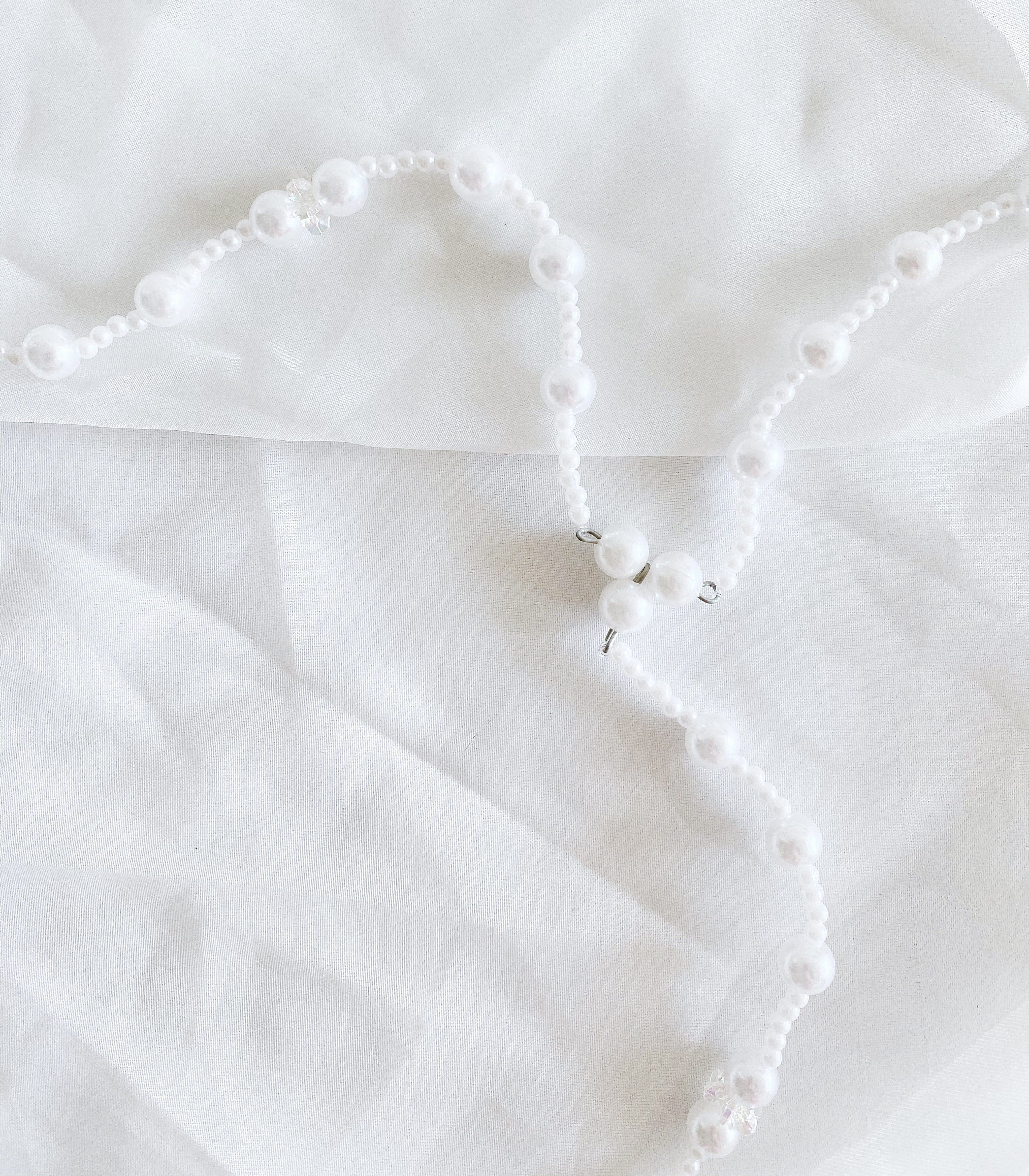 Pearl Rosary Wedding Unity Cord